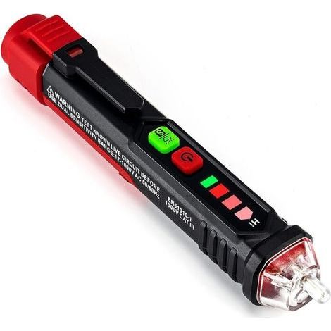 Non-Contact Voltage Detector, Voltage Tester with Adjustable Sensitivity, Non-Contact Voltage/Phase Tester, Current Tester (1/5)