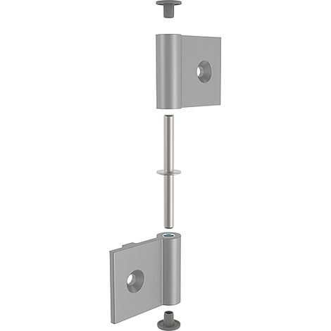 Fath Scharnier 43/43 Item System für Flächenelemente / Aluprofile, Aluminium (1/5)