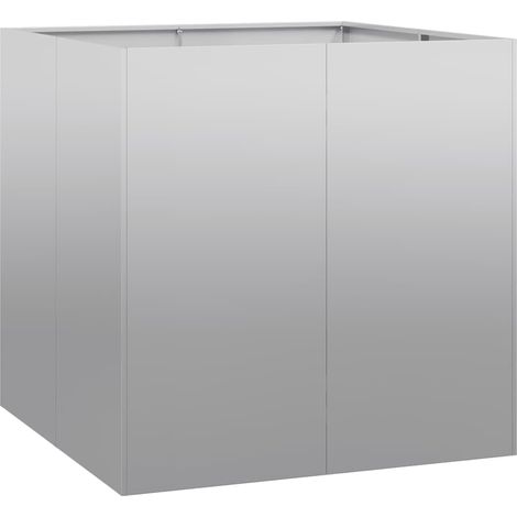 Maison Exclusive - Pflanzkübel 80x80x80 cm Verzinkter Stahl