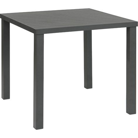 Inko Gartentisch Ronda Alu 90x90x74,5 cm Terrassentisch 3 Farben zur Auswahl