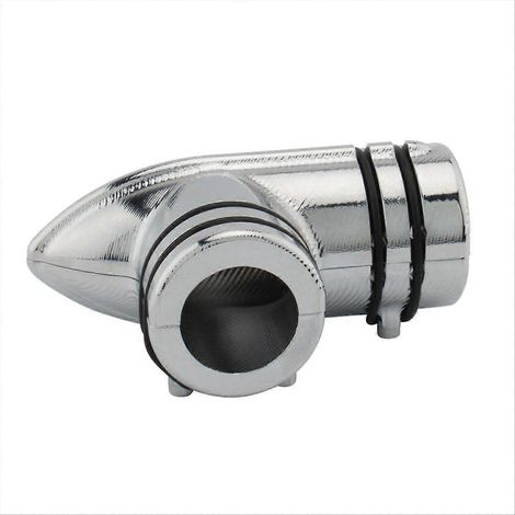 Couvercle décoratif inférieur de réservoir de carburant pour Davison Silver (1/5)