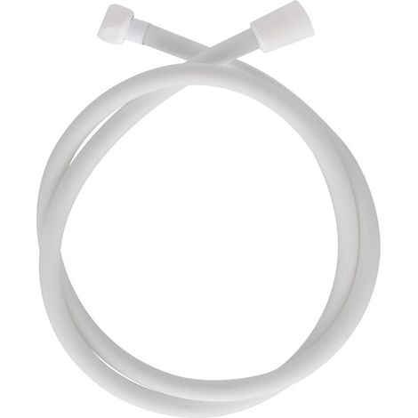 Laccio doccia 200 cm in silicone bianco antitorsione Hidra (1/3)