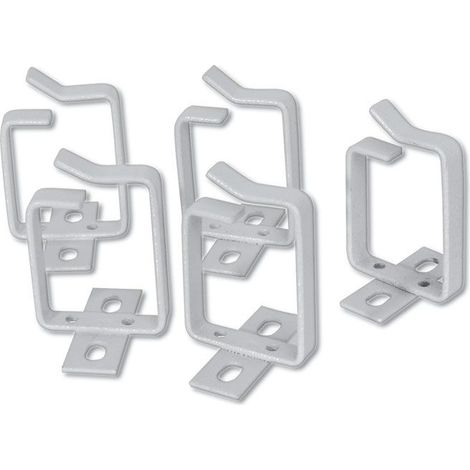 DIGITUS Digitus 1HE 10er Set Kabelführungsbügel für 483 mm (19')-Schränke grau (DN-19 ORG-1) (1/2)
