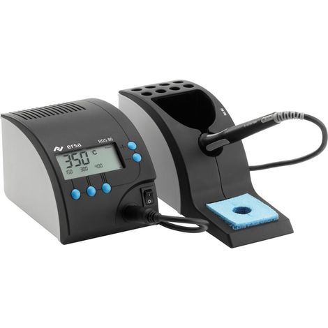 ERSA Elektronisch temperaturgeregelte Lötstation, RDS 80, 80W (1/3)