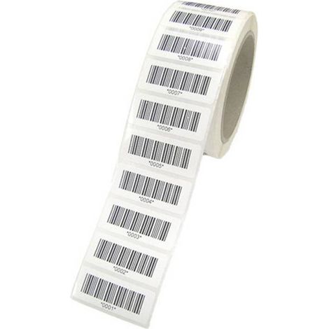 HT Instruments 2008552 Barcodeetiketten lfd. Nr. 2001-3000 Etichette con codice a barre 1 pz.