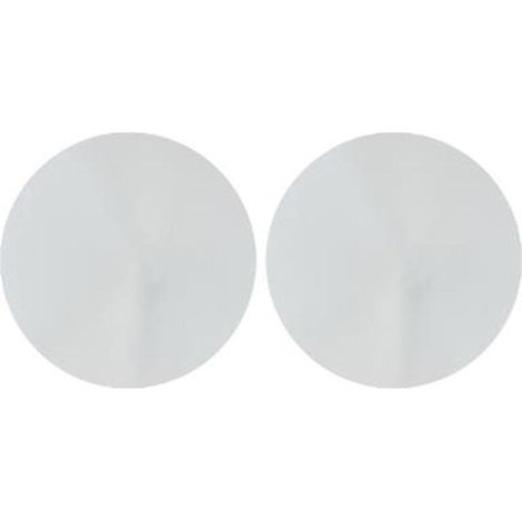 Atmosphera – Lot de 2 miroirs adhésifs ronds 40x40cm argent – Verre – Installation facile – Décoration moderne et élégante (1/5)