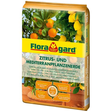 Floragard® Zitrus- und Mediterranpflanzenerde - 10 Liter