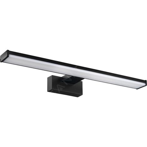 Sapho - Luminaire à LED Chicago, 400x120x40 mm, 8W, noir mat AU468 (1/5)