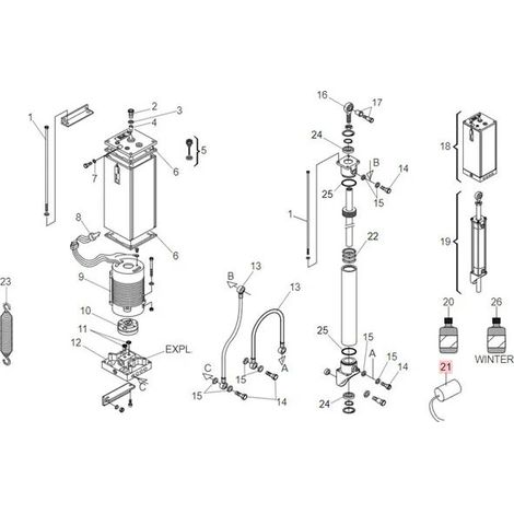 pièce détachée condensateur pp mlr 25 prl 12,5mf 400v 76012515 (1/3)