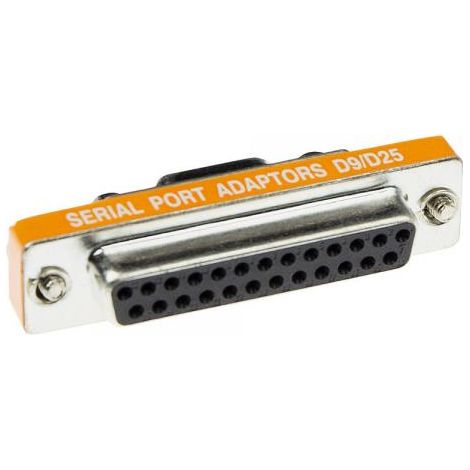 Adattatore act ab9154 connettori DB9 femmina a DB25 femmina