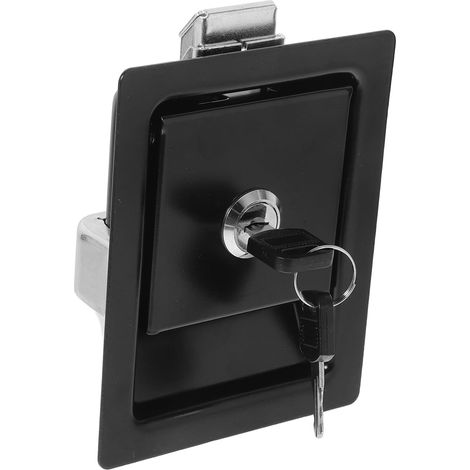 Poignée de verrouillage encastrée pour boîte à outils (1/5)