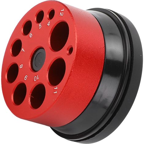 Capuchon collecteur de poussière pour perceuse électrique 9 trous, cache anti-poussière en alliage d'aluminium et ABS pour plafond (1/5)