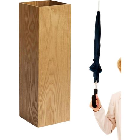Support Pour Parapluies Râtelier À Parapluies En Bois Bac de Rangement pour Journaux Pour Patio, Entrée, Bureau, Arrière-Cour, Maison, Vestiaire, Terrasse, Extérieur, Couloir, (1/5)