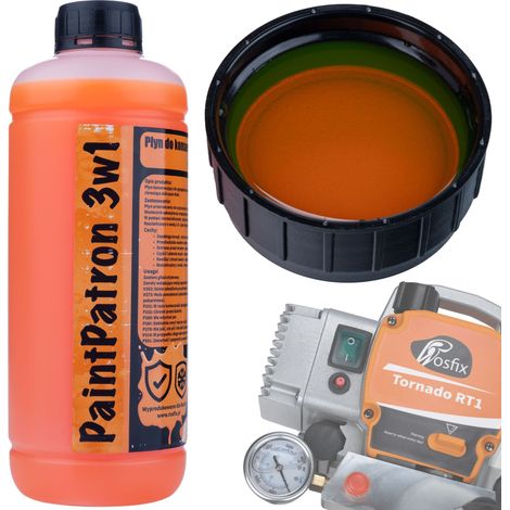 Liquido Protettivo e Detergente per Aggregato Verniciatore PaintPatron 3 in 1 – 1L Protezione Anticorrosione, Formula Speciale, Uso Versatile