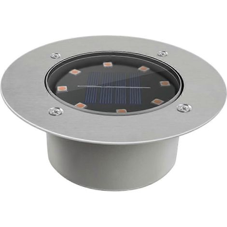 LED-Solar-Erdbodenleuchte, kabellos, für den Außenbereich, z. B. für Gartenwege