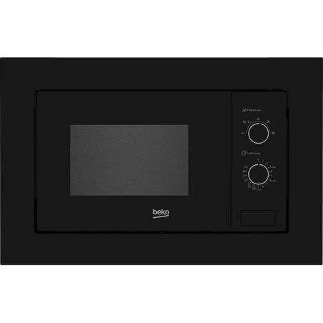 Beko – Micro-ondes encastrable 20L 800W – 5 niveaux de puissance – Minuteur mécanique 35 min – Acier inoxydable – Ouverture latérale (1/3)