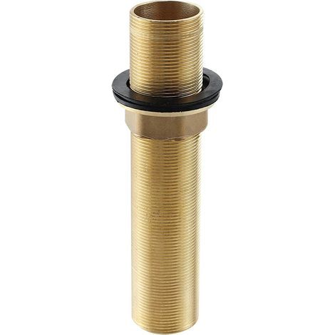 Accessoires de robinetterie Kit de contre-écrou de mamelon Tuyau fileté allongé Poignée de montage allongée (1/2)