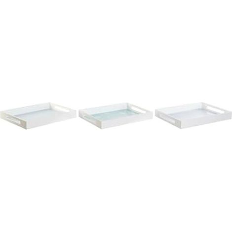 "Plateau - DKD Home Decor - Estándar - Madera MDF - Multicolor - Rectangular" (1/2)