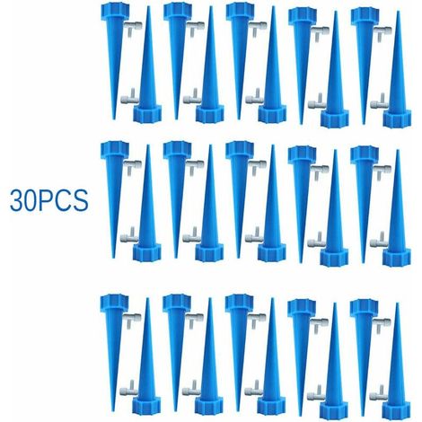30PCS Goutte Bouteille, Vannes de Régulation, Plastique ABS, Irrigation Automatique, Jardin Intérieur et Extérieur (1/5)