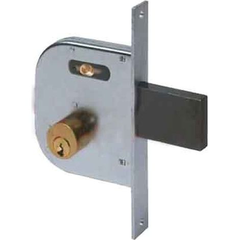 SERRATURA DA INFILARE PER CANCELLI ART. 42030 CISA E50 - Scatola 84,5x95 mm