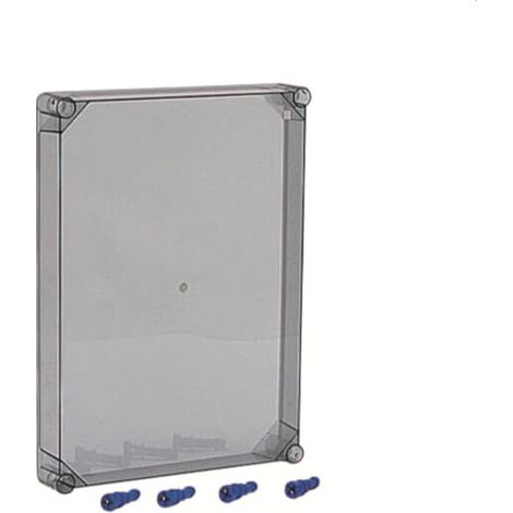 ABB Striebel & John MCT43 Deckel transparent 440x320x50mm VMS43 tr. Deckel mit Schrauben VE 2