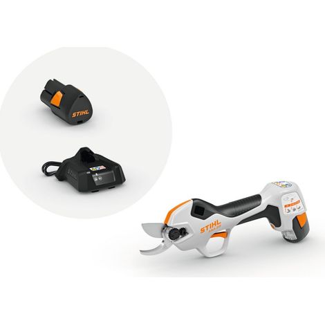 Forbice da potatura STIHL ASA 20 con batteria AS 2 e caricabatteria AL 1