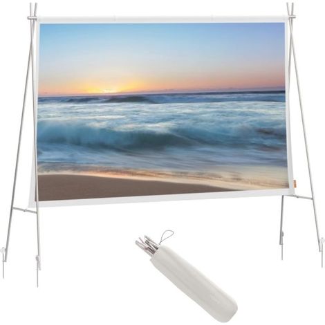 Écran de Projection Portable Extérieur XGIMI 70" Pliable et (1/4)