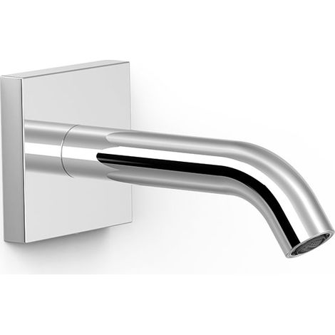 CAÑO FIJO DE PARED  CON TOMA DE AGUA A PARED REGULABLE EN