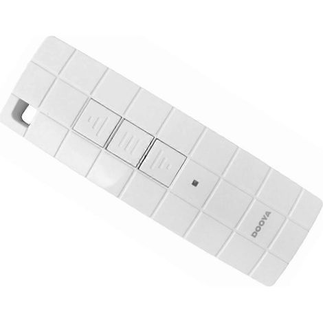 Émetteur de télécommande monocanal DC90 RF 433 MHz, compatible avec les moteurs Dooya et les accessoires de rideaux automatiques Dooya. (1/5)