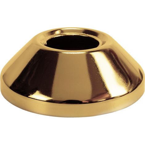 Konische Rosette, Gold, 3/4 Zoll, Höhe 25 mm (1/3)