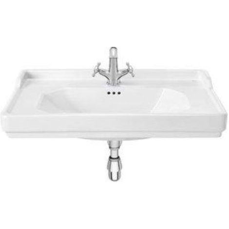 LAVABO MURAL PARA PEDESTAL 800X500 CARMEN BLANCO