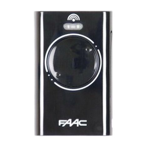 Télécommande 2 canaux pour motorisations – Fréquence 868 Mhz – Code tournant – Alimentation 3V – Compatible avec motorisations FAAC (1/4)