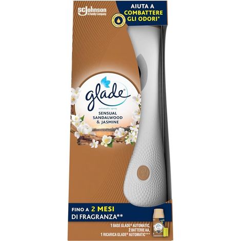 GLADE DEODORANTE PER AMBIENTE AUTOMATIC BASE E RICARICA DA 269ML NEW SENSUAL (1/5)