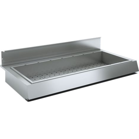 Option : cuve bain marie chaleur sèche 6xGN - Diamond