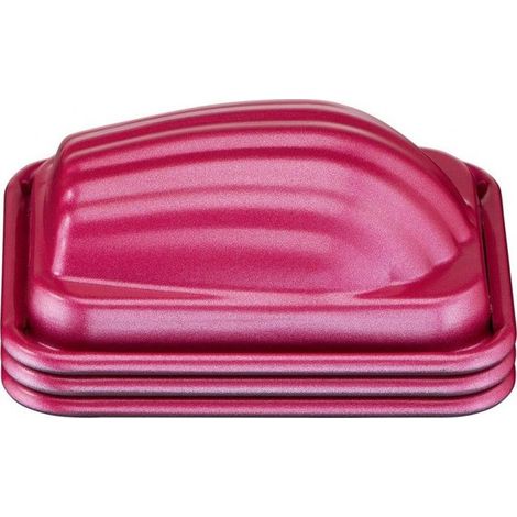 Moldes para madeleines - TEFAL - Creabake Trio - Acero carbono - Revestimiento antiadherente - Lote de 3 apilables (1/5)