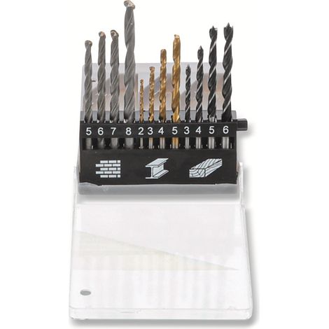 BGS TECHNIC Kombi-Bohrer-Satz 50812, 2...8 mm, 12-teilig (1/5)