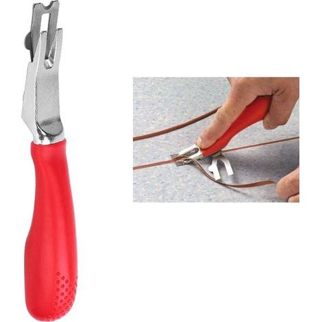Lntyq Couteau de rasage pour couper la surface de soudure de plancher, niveleur manuel de soudure de plancher de vinyle de PVC d'alliage d'aluminium de zinc de 180mm avec 3 lames (1/5)