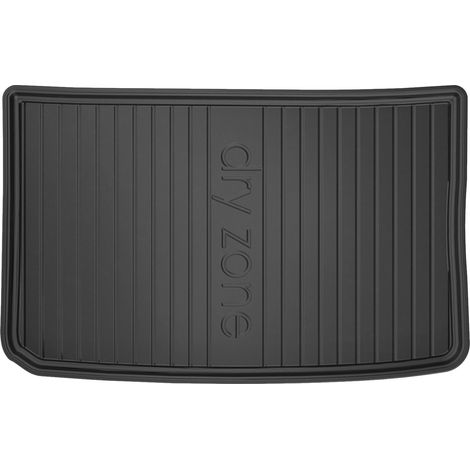 Tapis de coffre pour Renault Clio IV 2012-2020 5Portes TPE Antidérapant Noir 1Pc (1/5)