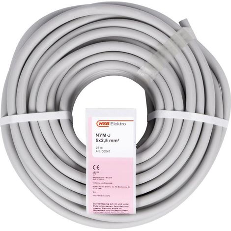 NYM-J 5x2,5mm2 Ring 25m