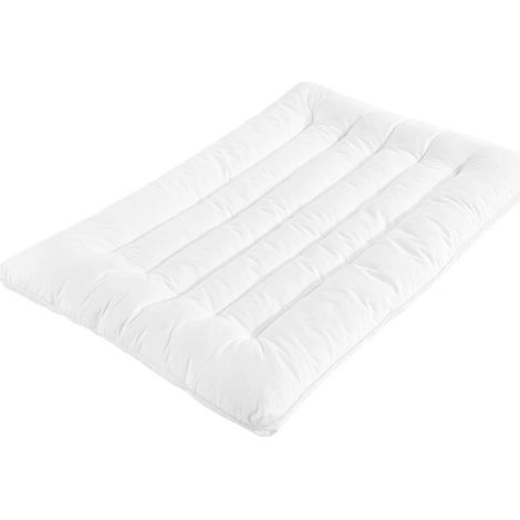Oreiller ultra-fin conçu pour les personnes dormant sur le ventre. Dimensions standard : 45,7 x 66 cm (18 x 26 pouces). (1/5)