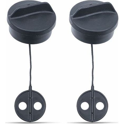 2 Pièces Bouchon de Réservoir pour STIHL FS38 FS45 FS55 FS56 FS80 FS81 FS85 FS88 FS120, Bouchon Essence de Débroussailleuse Bouchon de Réservoir Rechange Pièces Détachées (1/4)