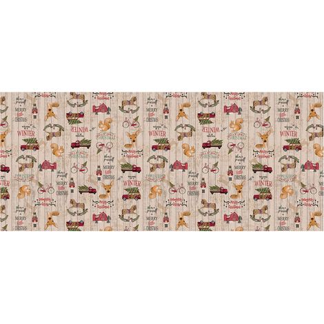 Tovagliato Fantasia Natale Art N5l 01 Holly Jolly Christmas Bonita