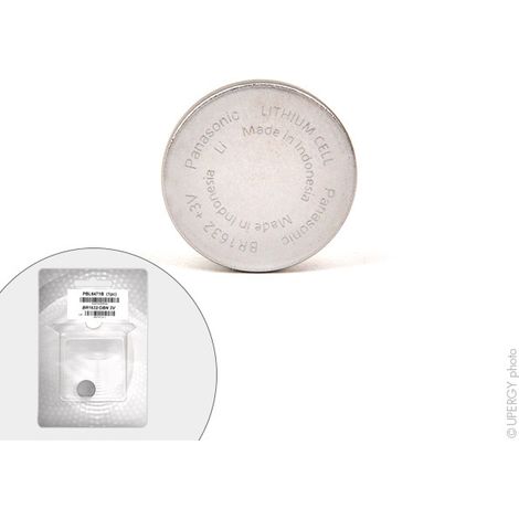 Panasonic - Pile bouton lithium blister BR1632/DBN PANASONIC 3V 120mAh (1/4)