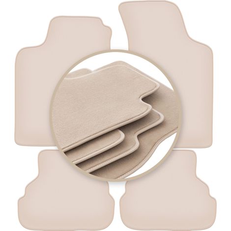 Tappetini beige PREMIUM per: Volkswagen Golf III cabrio, hatchback, station wagon 1993-2002 (1/5)