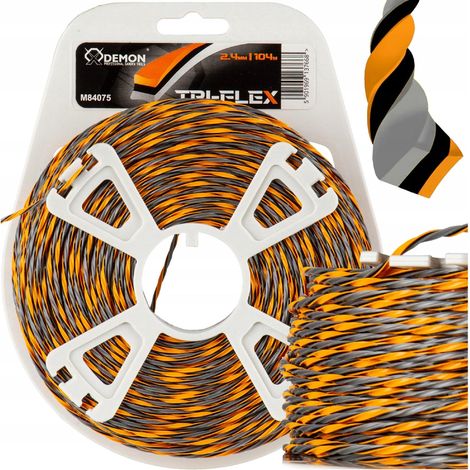 Demon Tri-Flex Schneidfaden 2,4 mm 104 m (1/5)