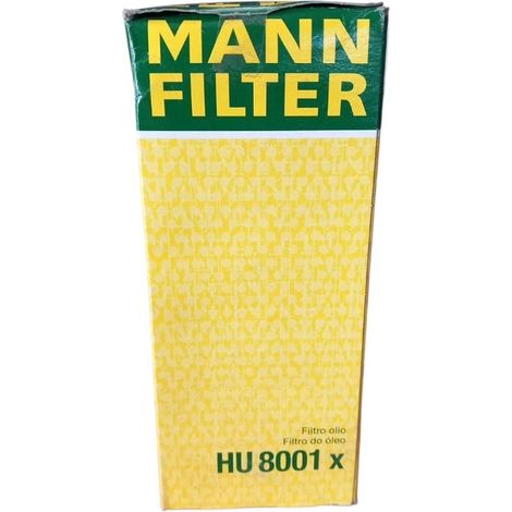 Filtro olio motore marca man filter codice filtro hu 8001 x