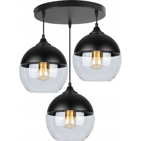 LÁMPARA DE TECHO COLGANTE, PLAFÓN DE CRISTAL, LÁMPARA LED