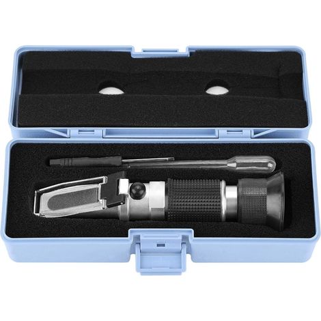 1 Réfractomètre à miel, portable, mesure humidité et Brix, pour apiculteurs et confitures (1/5)