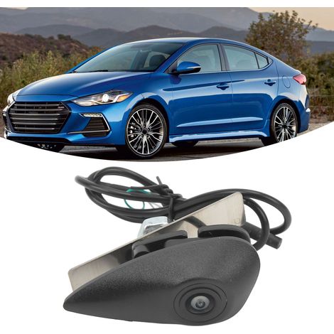 Caméra avant automobile haute définition CCD HD avec vision nocturne, compatible avec Hyundai Elantra, Verna, Solaris, Tucson IX35, Santa Fe, I20, I30, I40 (taille moyenne : 68,2-69,5 mm) (1/5)