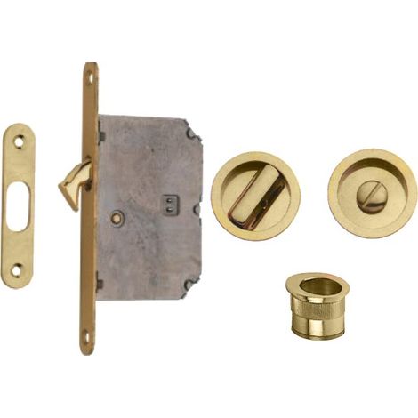 kit per porte scorrevoli - solo quadro frosio bortolo cromo satinato (1/3)